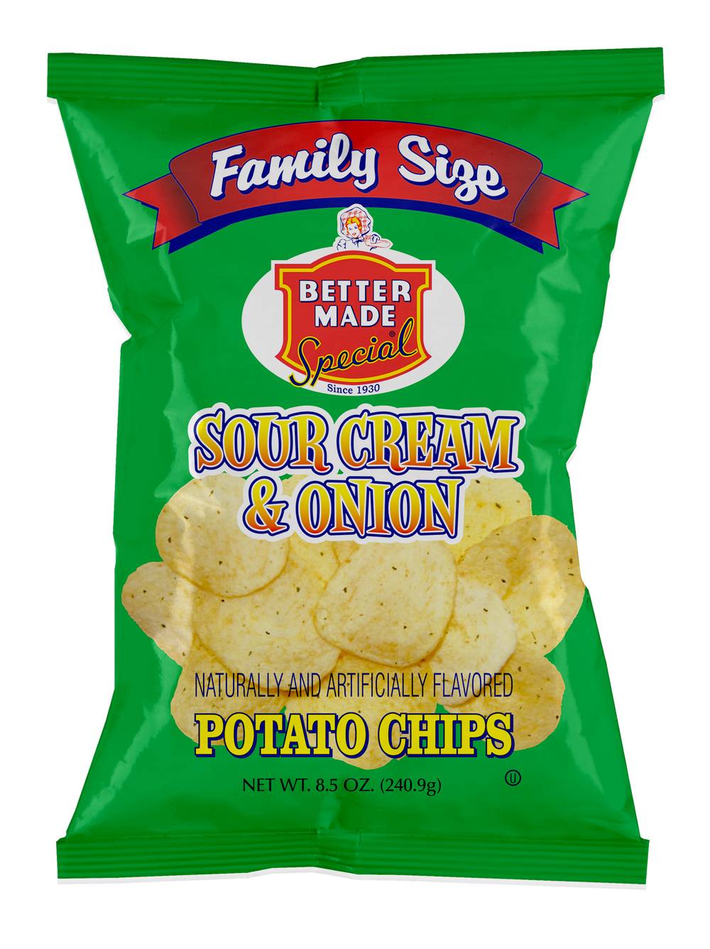 Better Made Special Potato Chips - Sour Cream & Onion, 8.5 oz
