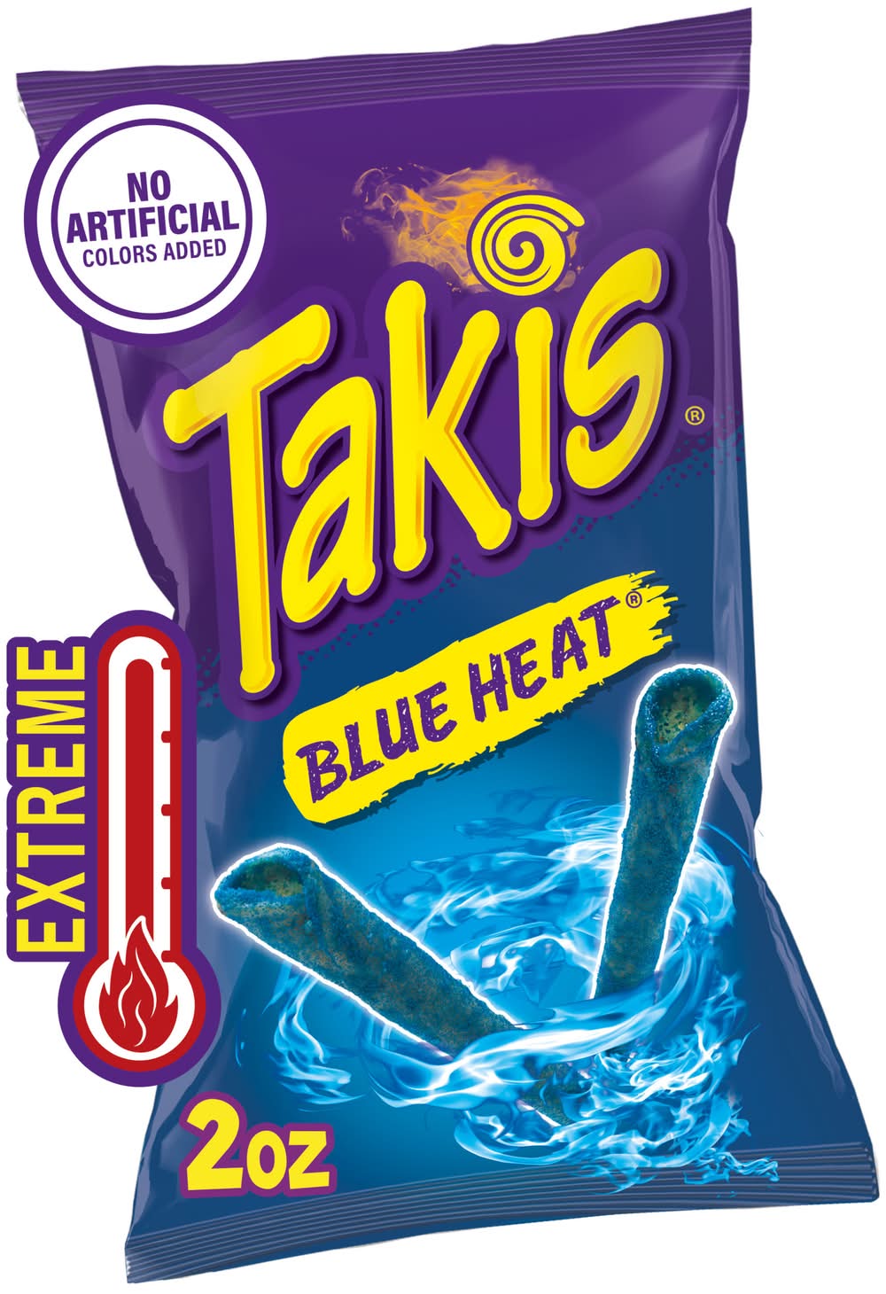 Takis Rolled Tortilla Chips, Blue Heat (2 oz)