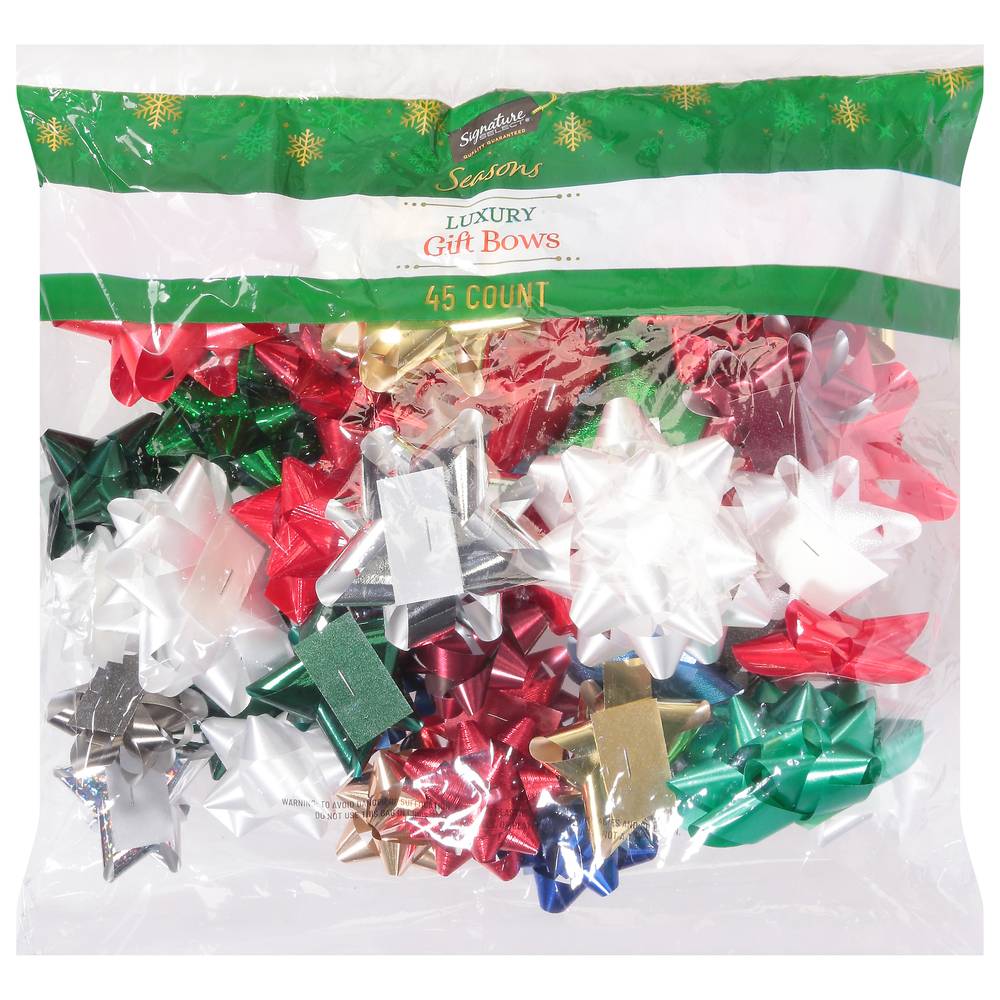 Signature Select Holiday Gift Bows