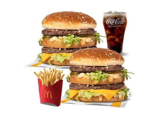 Menú Big Mac + Big Mac a la Carta Gratis