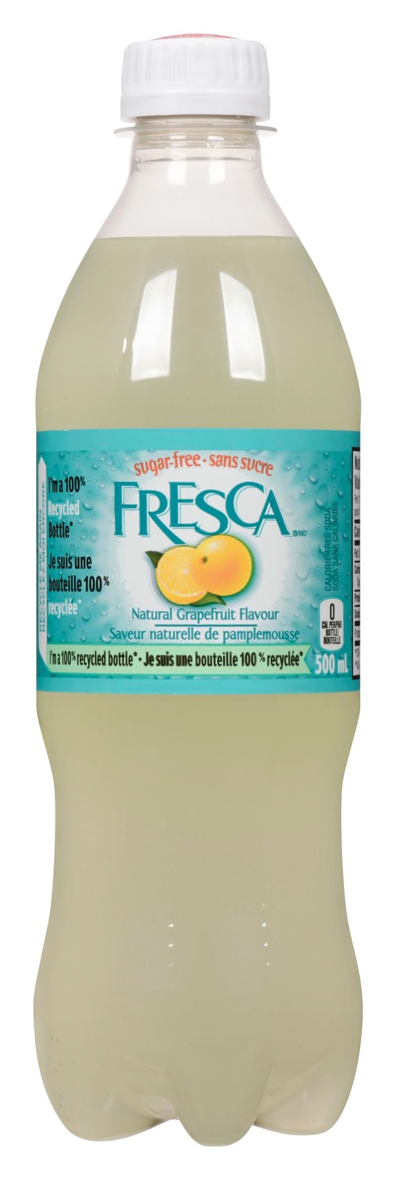 Fresca Flavoured Soda, Grapefruit (500 ml)