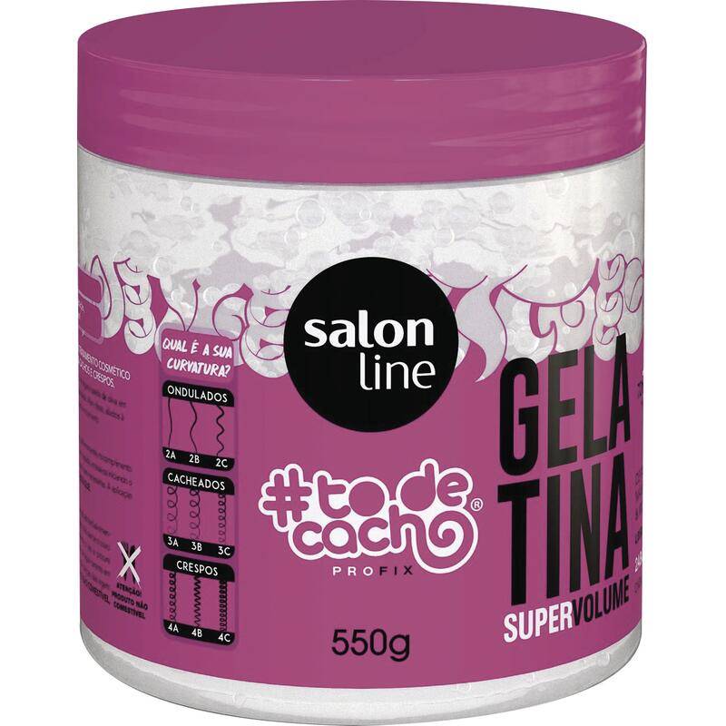 Salon line gel mix para misturinhas vai ter volume sim! #to de cacho (550g)