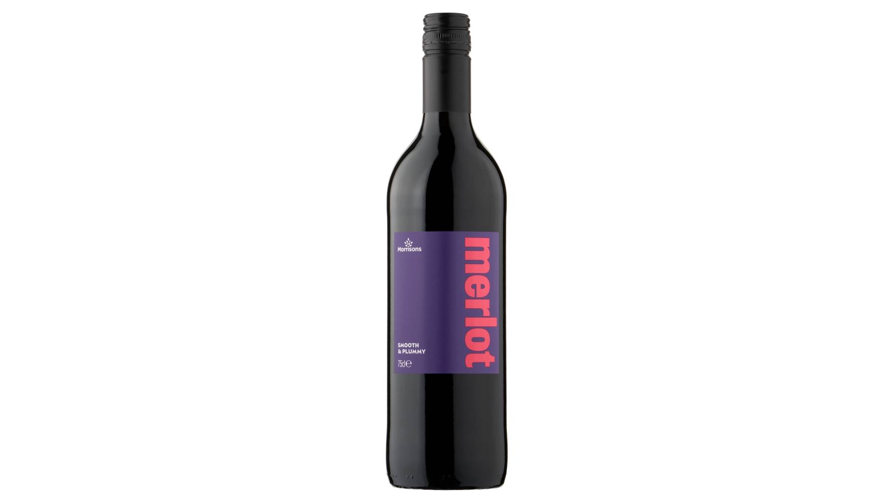 Morrisons Smooth and Plummy Merlot Red Wine (750ml)