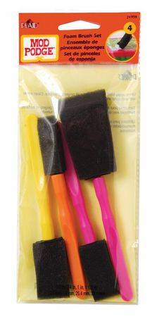 Mod Podge Foam Brush Set