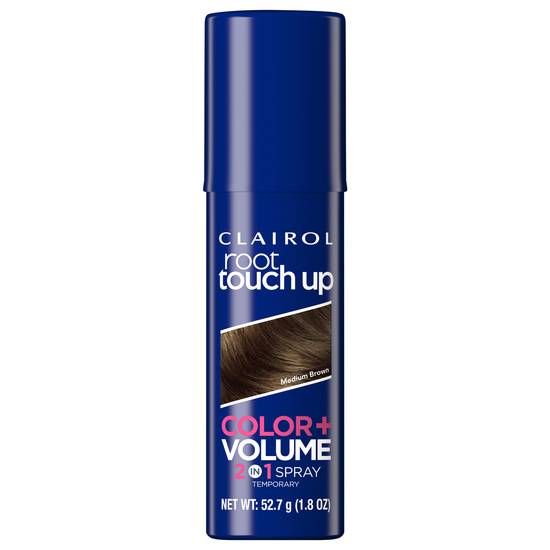 Clairol Root Touch-Up Medium Brown 2 in 1 Temporary Color + Volume Spray