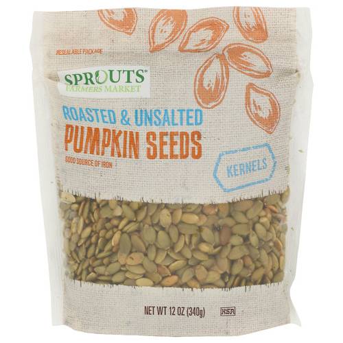 Sprouts Roasted & Unsalted Pumpkin Seed Kernels