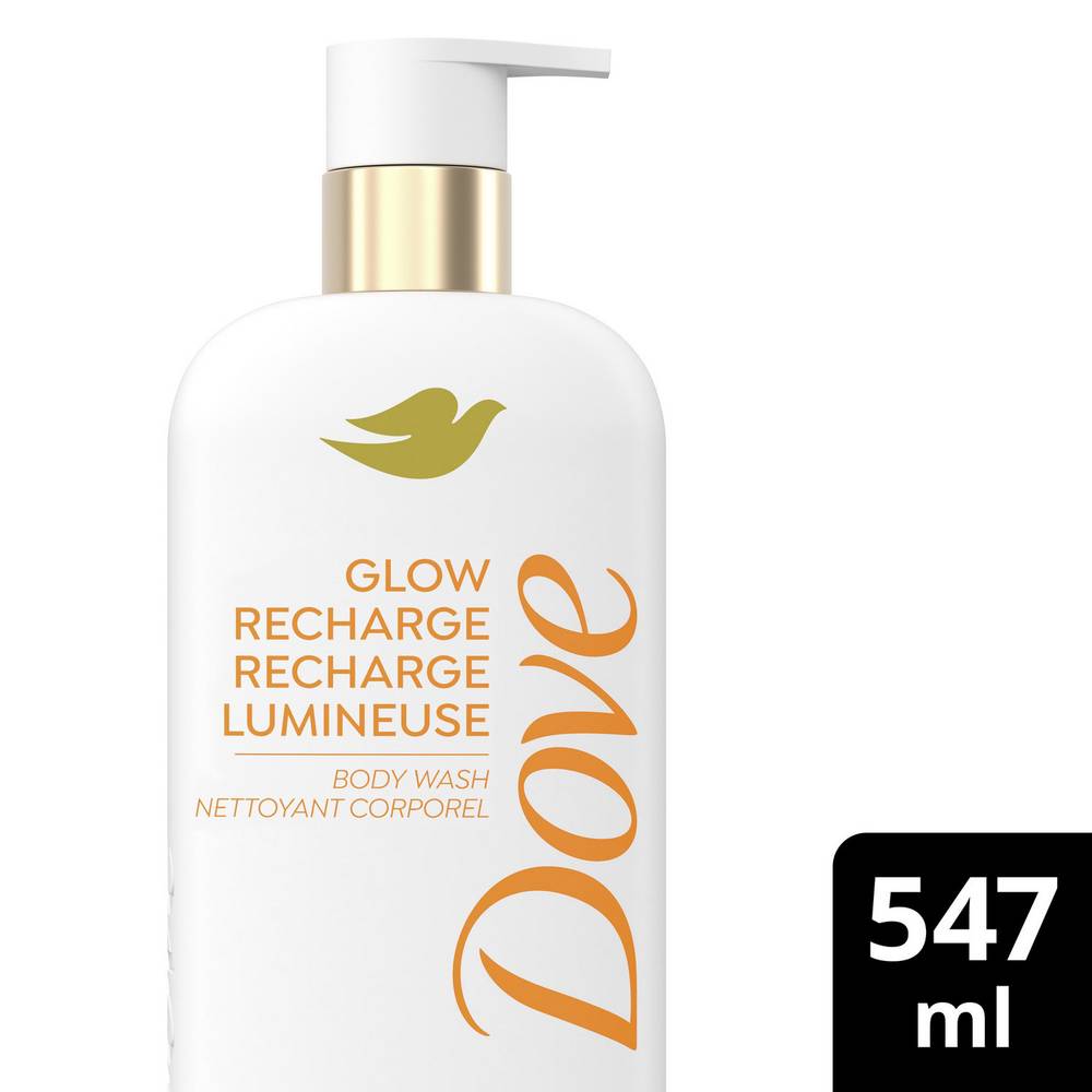 Dove Glow Recharge Exfoliating Body Wash