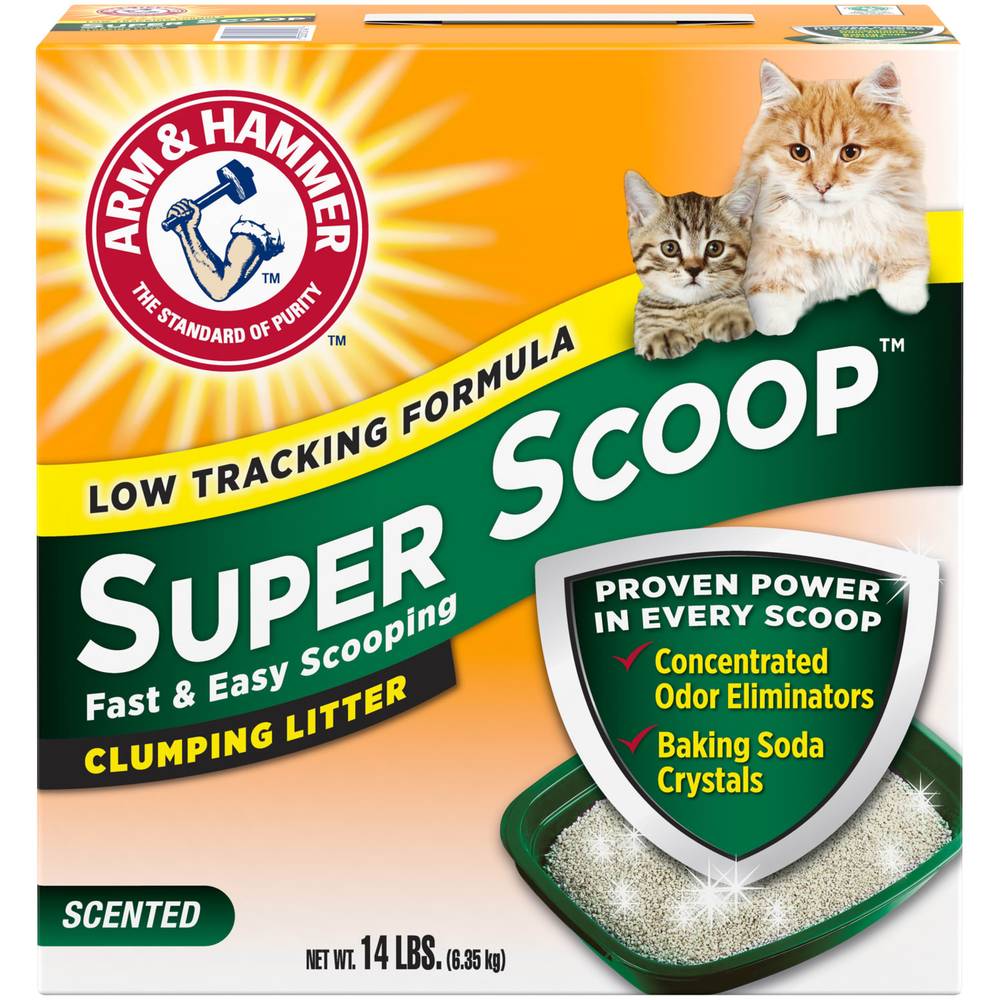 Arm & Hammer Super Scoop Clumping Litter (224.1 oz)