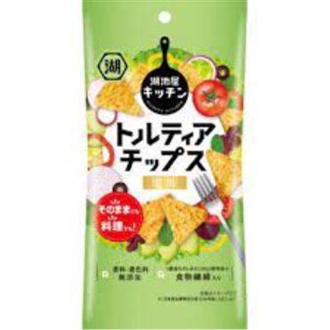 湖池屋 スリムバッグ トルティアチップス塩 40g