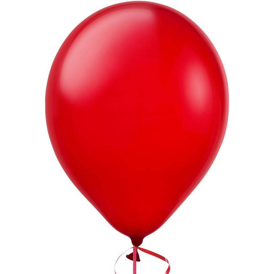 Party City Red Pearl Balloon (unisex/red)