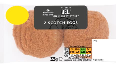 Morrisons The Deli on Market Street Scotch Eggs (2 pack)