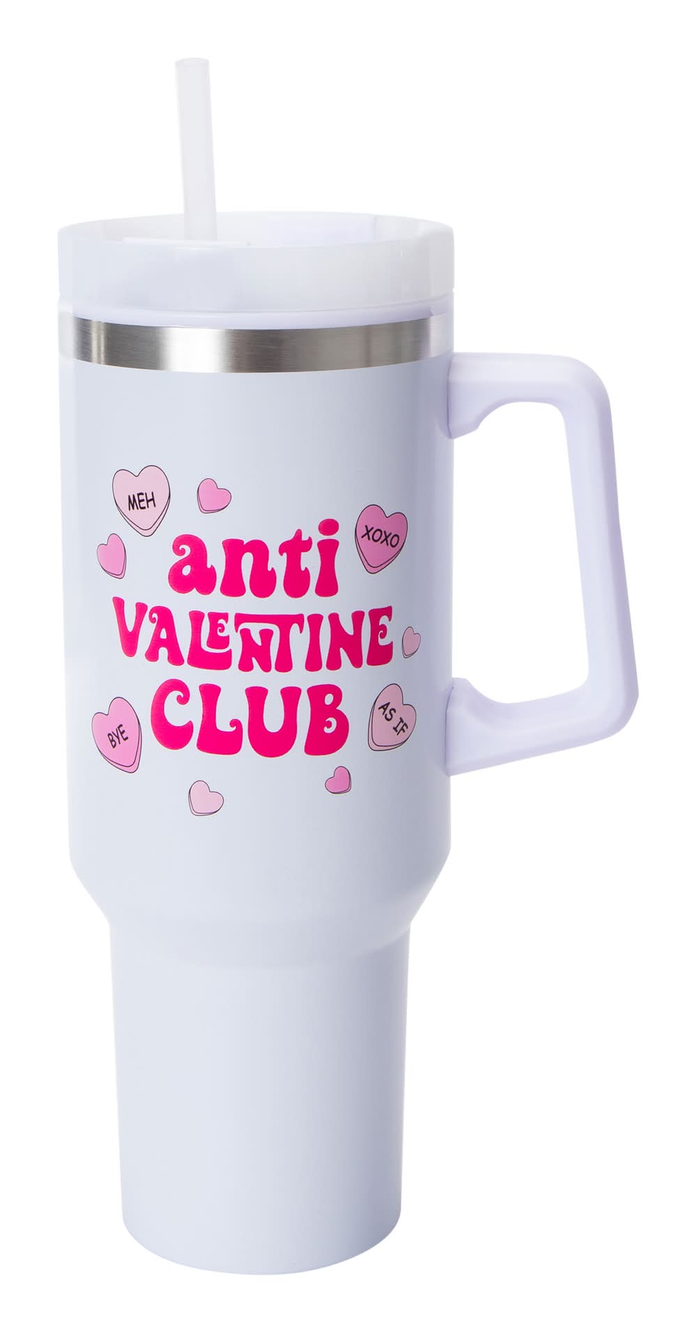Hyperquench Valentine's Tumbler 40oz Gray