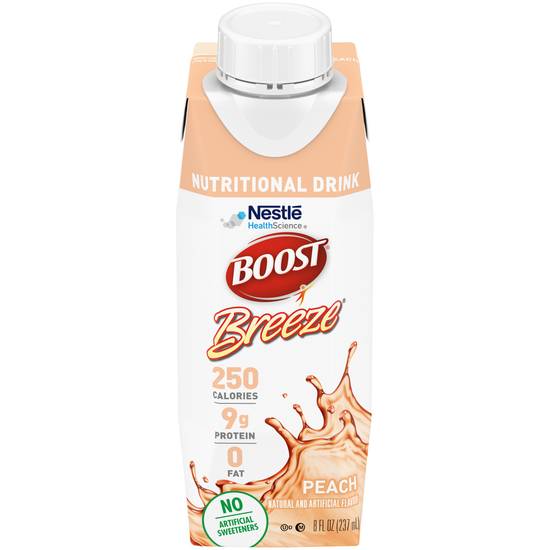 Boost Breeze Nutritional Drink (8 fl oz) (peach)