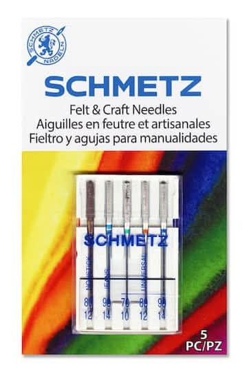 SCHMETZ Felt & Craft Needles (5 ct)