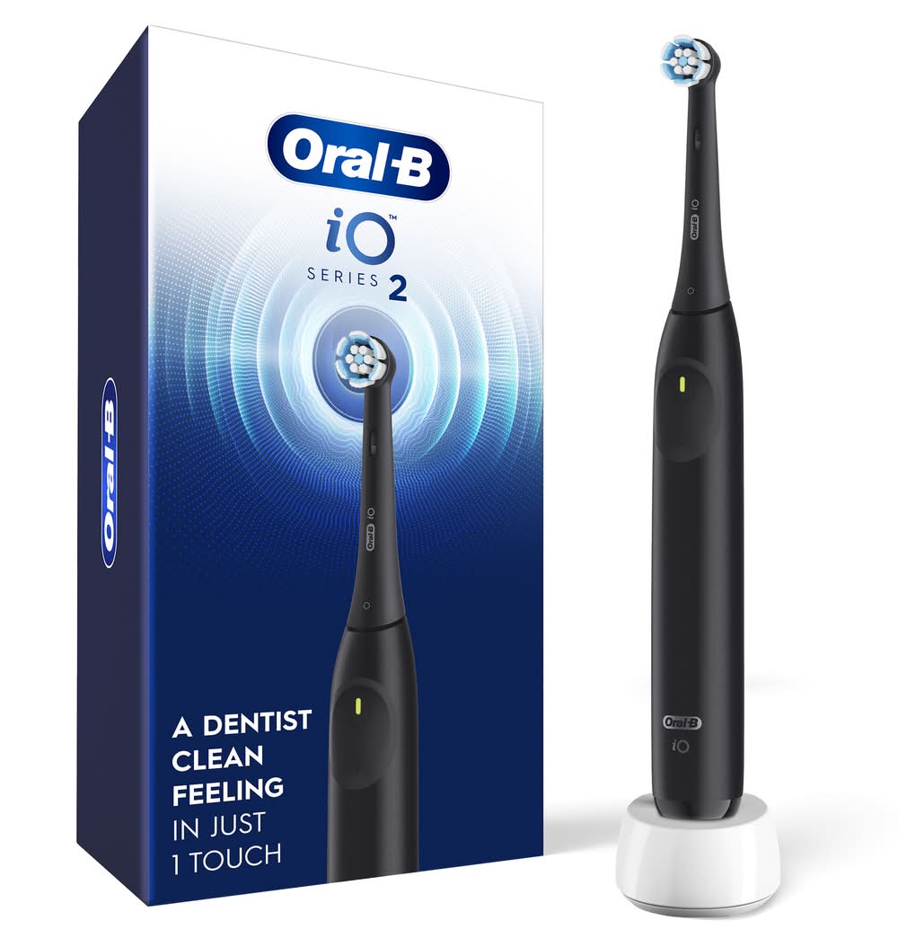 Oral-B Io Series 2 Rechargeable Electric Toothbrush, Night Black