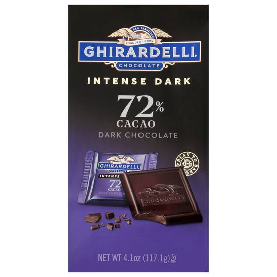 Ghirardelli Intense Dark 72% Cacao Chocolate