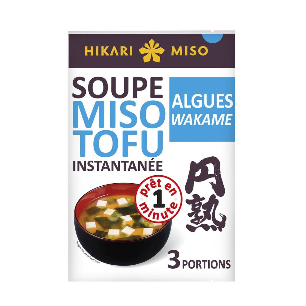 Hikari Miso - Soupe au tofu et algues wakame