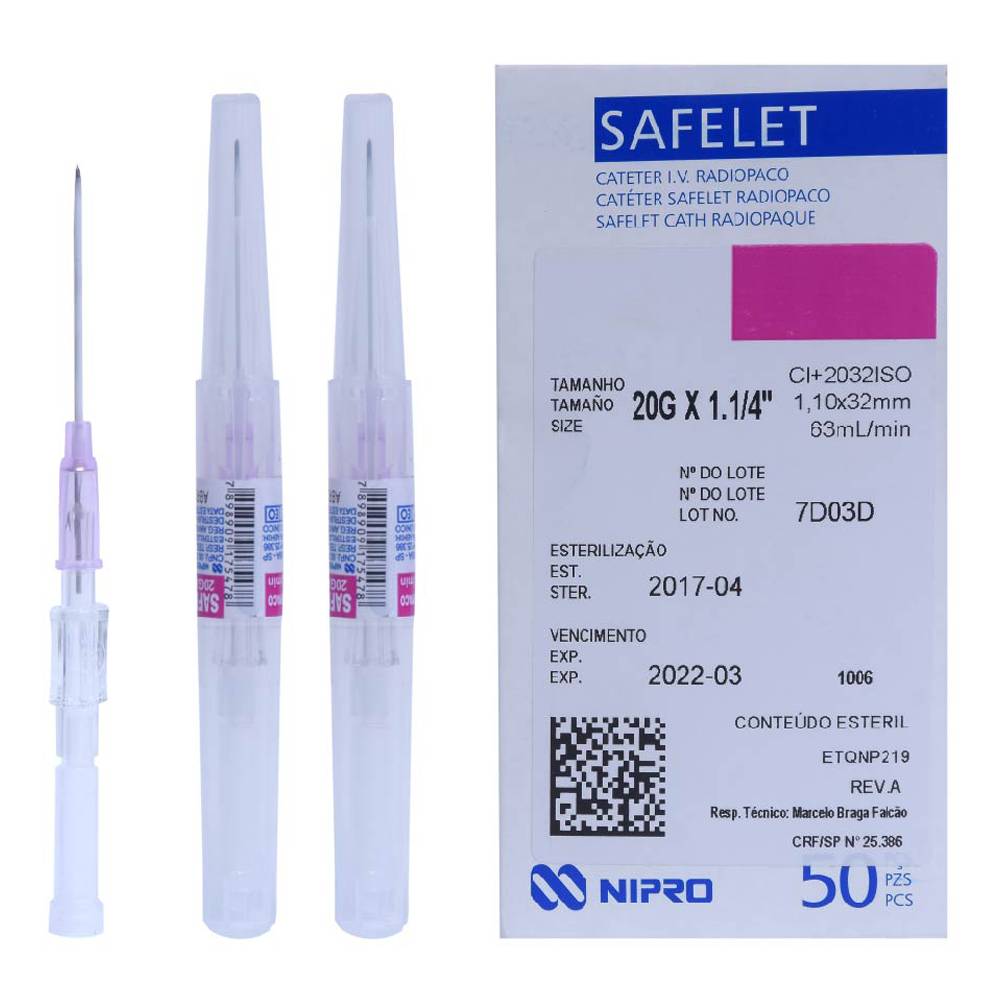 Nipro CATHETER INTRAVENOSO #20