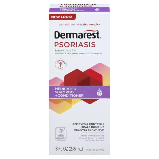 Dermarest Psoriasis Medicated Shampoo & Conditioner (8 fl oz)