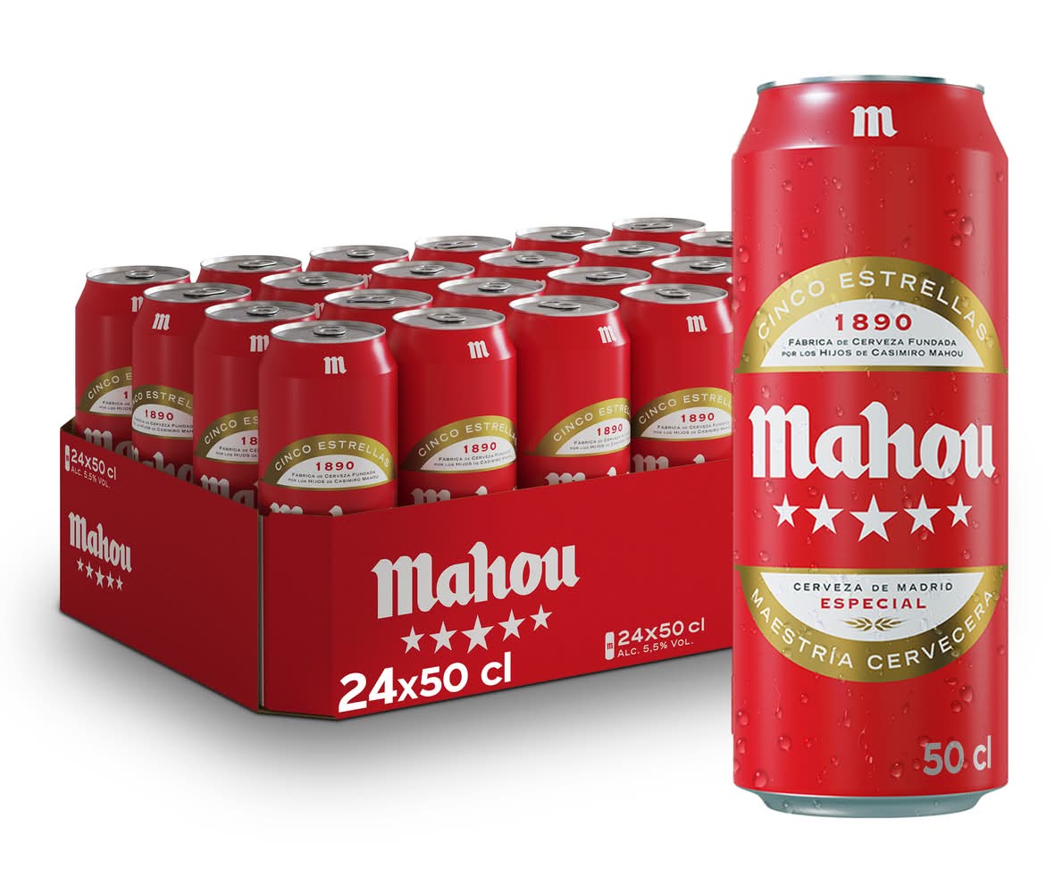 Cerveza cinco estrellas · Mahout (500 ml)