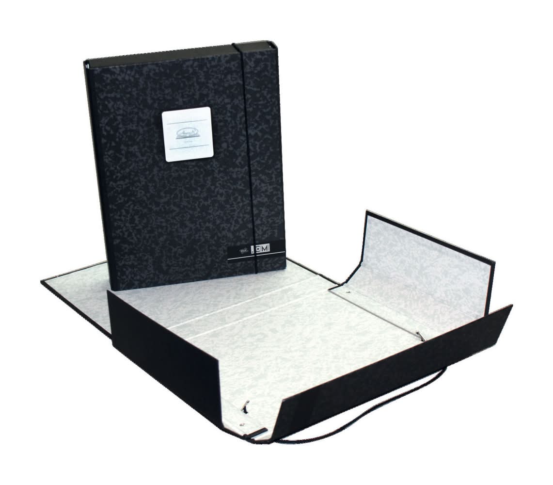 Capa com Elásticos A4 Lombada Larga