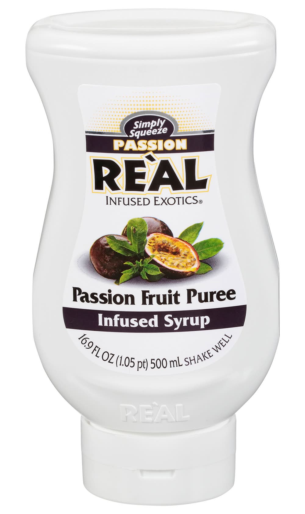 Real Fruit Puree Infused Syrup, Passion (16.9 fl oz)
