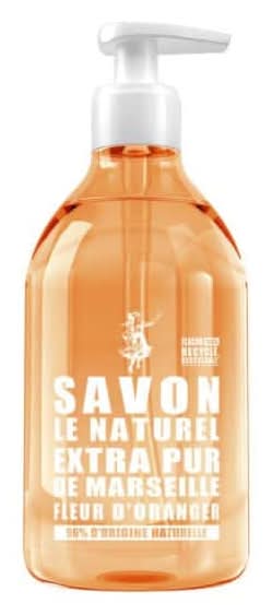 Savon Le Naturel - Extra pur de marseille savon liquide, fleur d'oranger (500ml)