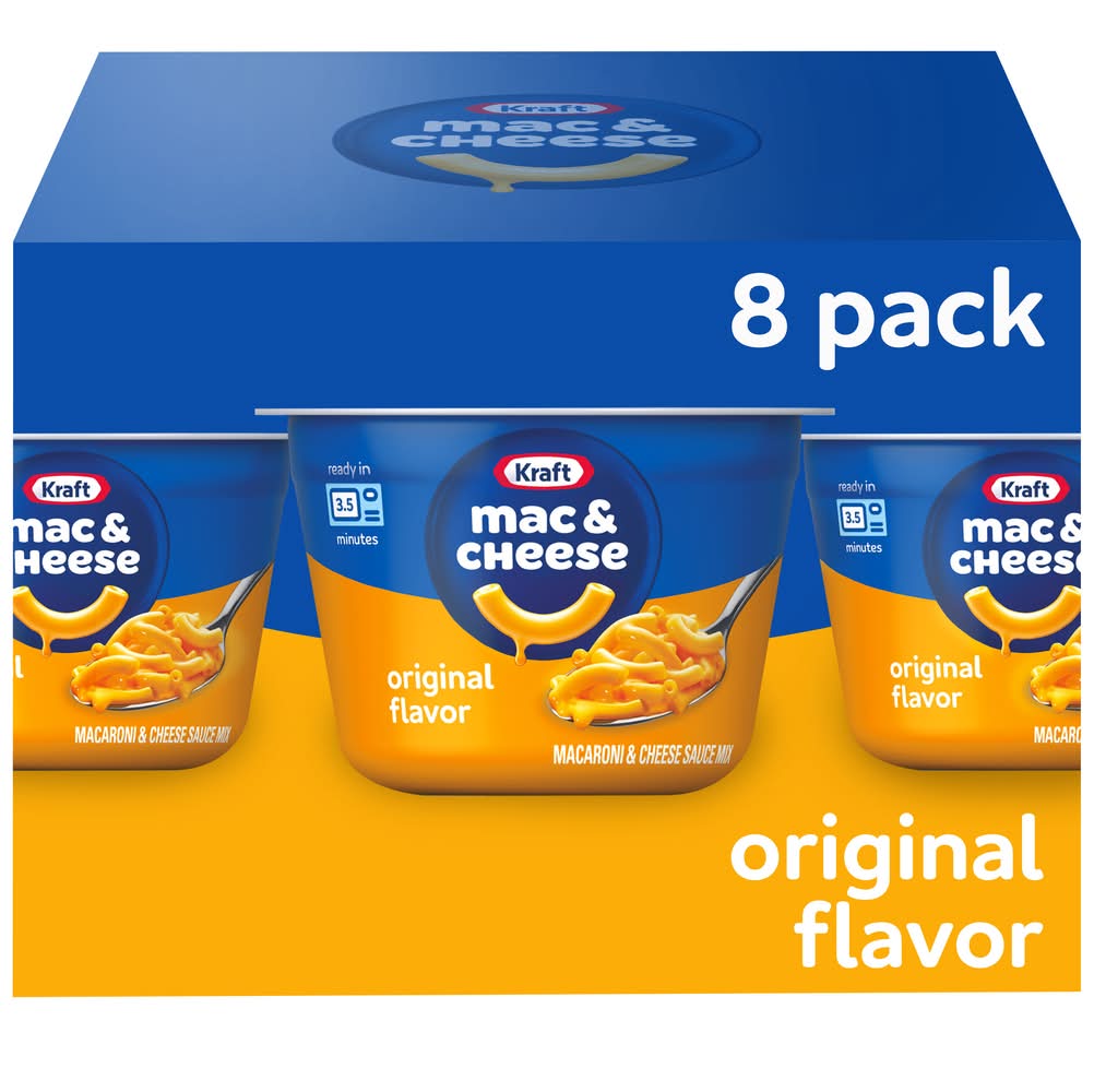 Kraft Original Macaroni & Cheese (16.39 oz, 8 ct)