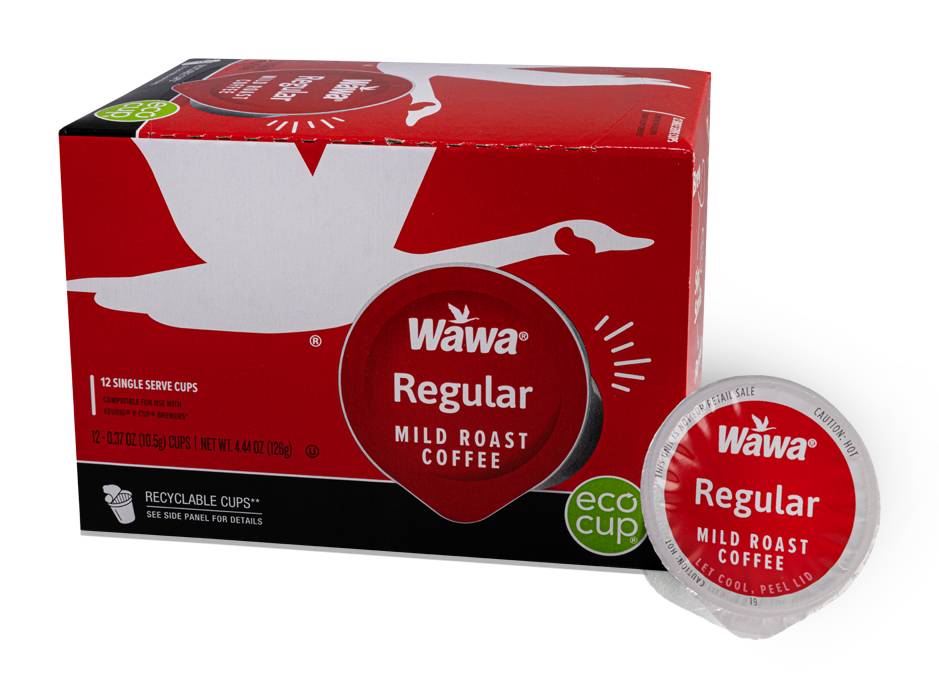 Wawa Single Cup Regular Mld Roast Coffee (4.44 oz, 12 ct)