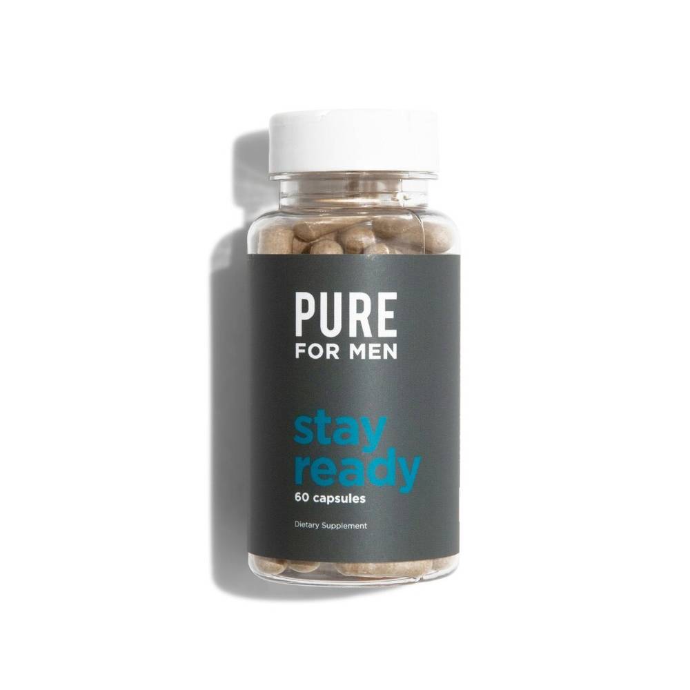 Pure For Men Stay Ready Fiber Capsules (60 ct)