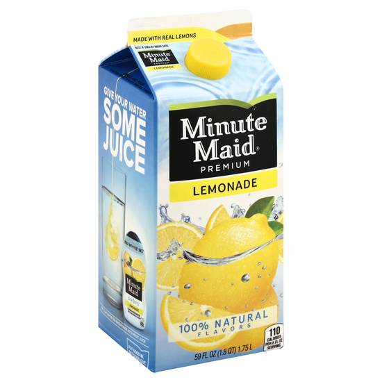 Minute Maid 100% Natural Flavors Lemonade (59 fl oz)