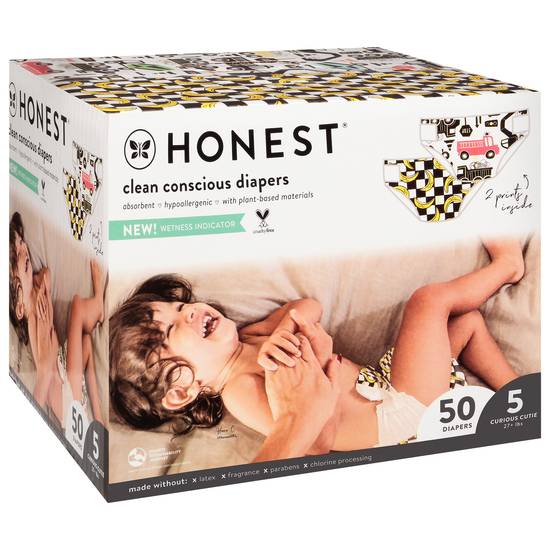 Honest Clean Conscious Diapers (50 ct)