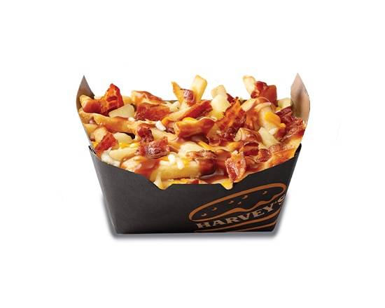 Regular Bacon Double Cheese Poutine