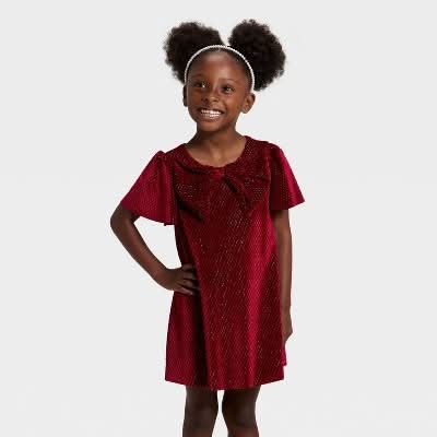 Cat & Jack Toddler Girls' Velour Dress Delivery Near Me | Order Online |  Uber Eats