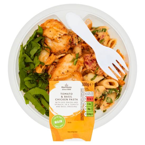 Morrisons Tomato & Basil Chicken Pasta (300g)