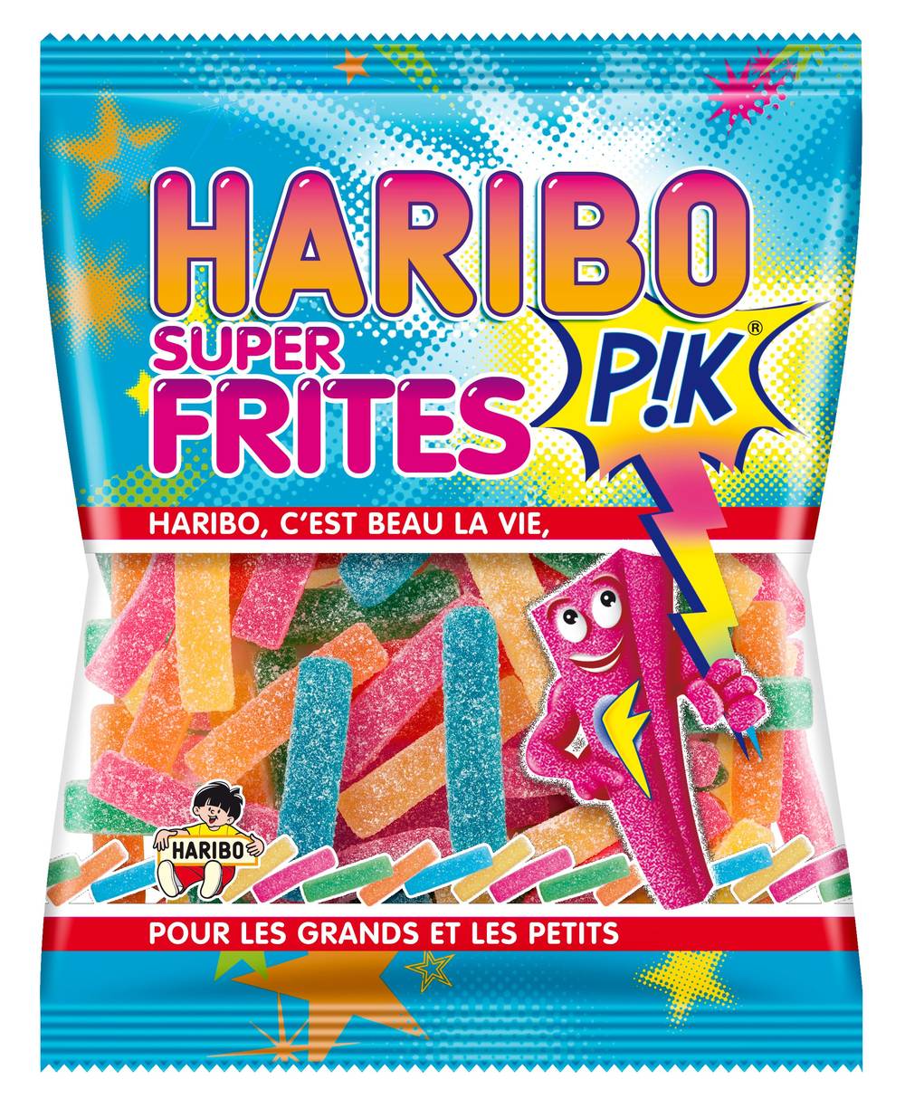 Haribo - Pik super frites bonbons gommeux (120g)