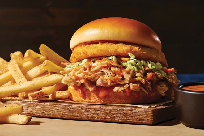 NEW Golden BBQ Pulled Pork Sandwich