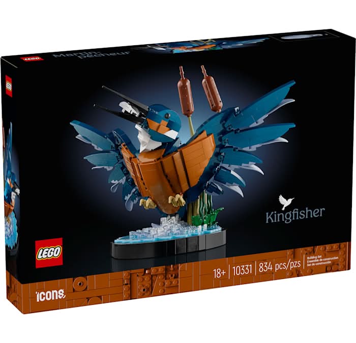 LEGO Icons Kingfisher Bird Building Set (834 ct)