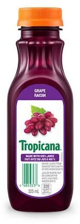 Tropicana Juice, Grape (325 ml)