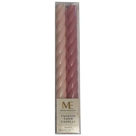 Modern Expressions Taper Twist Candles - 2.0 ea