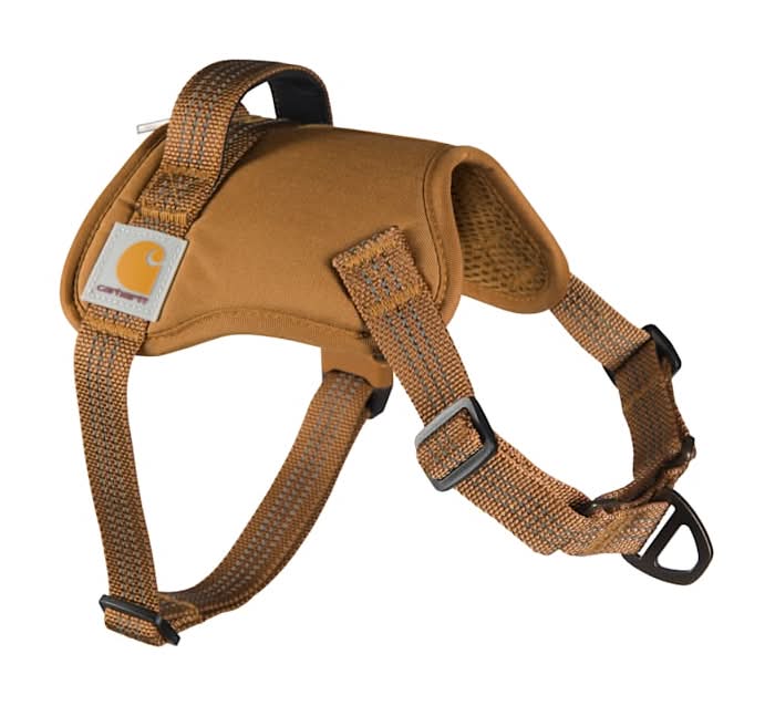 Carhartt Brown Nylon Duck No Pull Dog Harness, Large