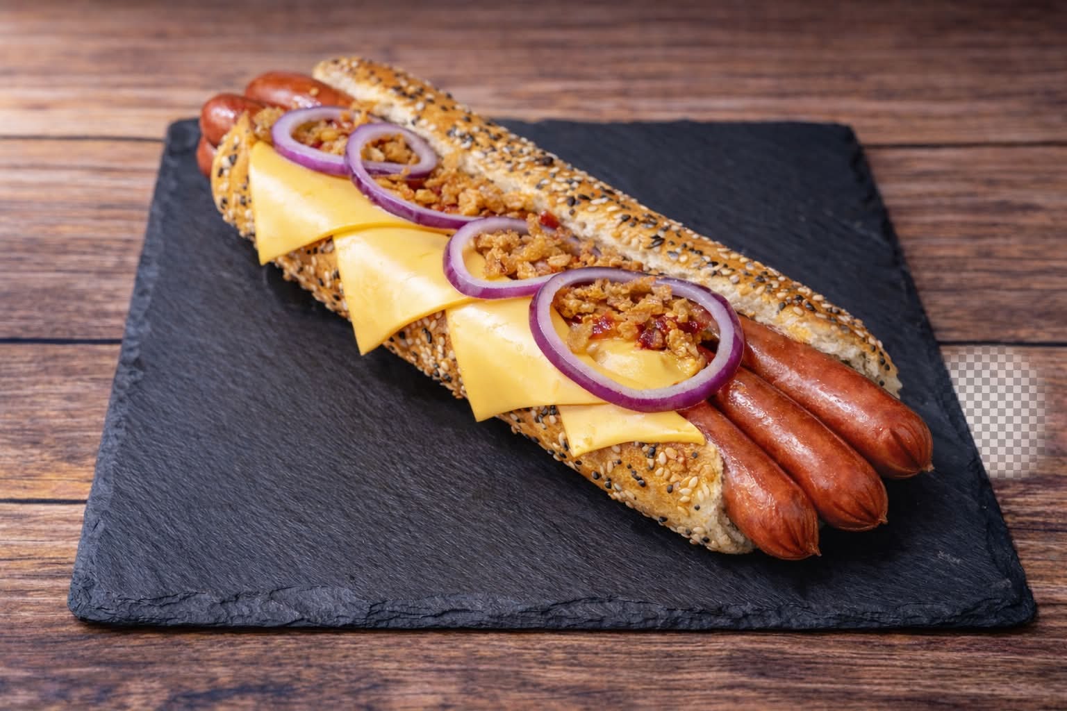 🥩🥩🥩🌭 Hot-dog Triple XL