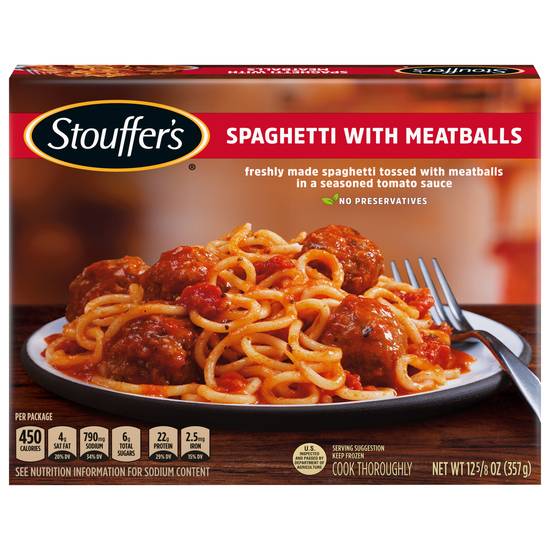 Stouffer's Spaghetti With Meatballs