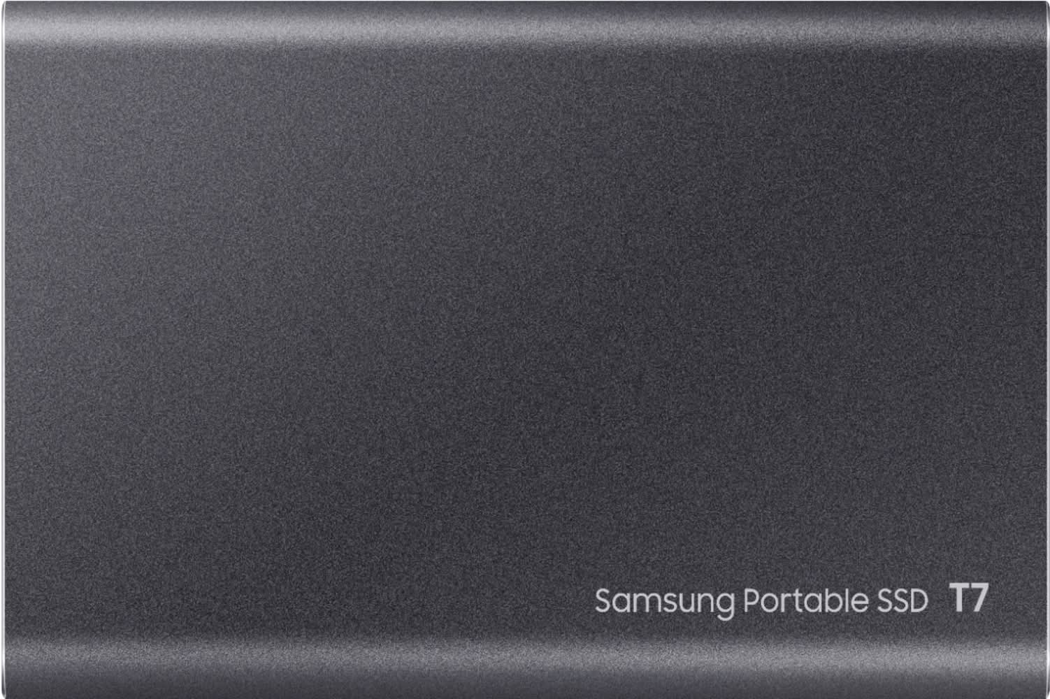 Samsung - T7 2TB External USB 3.2 Gen 2 Portable SSD with Hardware 