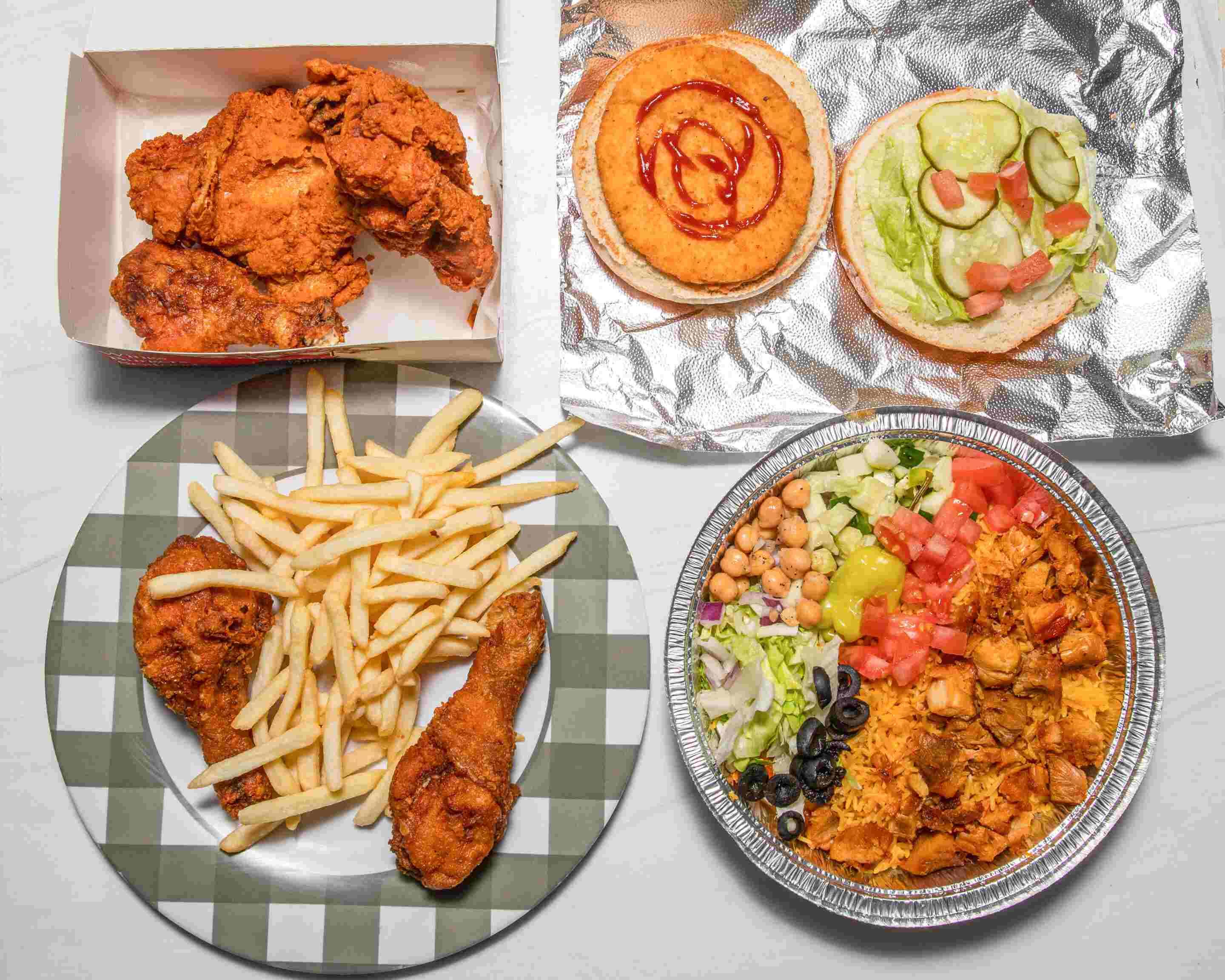 Order Crown Fried Chicken & Grill (Halal Muslim Food) Menu Delivery