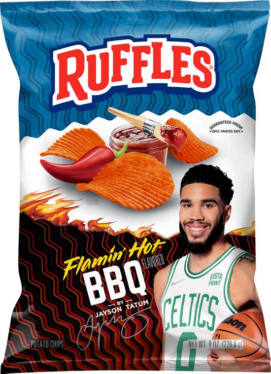 Ruffles Flavored Potato Chips(Flamin' Hot Bbq)