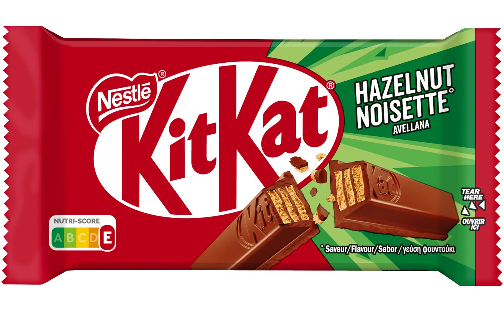 KitKat - Barre au chocolat, noisette (41,5g)
