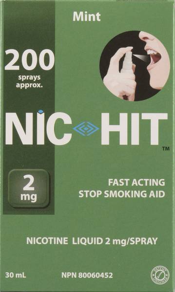 Nic-Hit Nicotine Liquid Spray 2 mg (30 g)