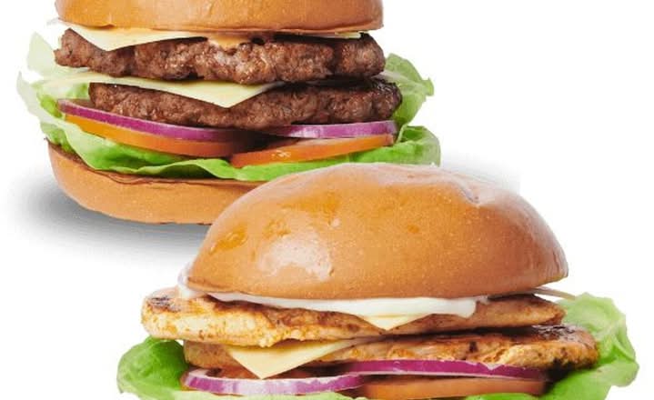 Double Decker Burger