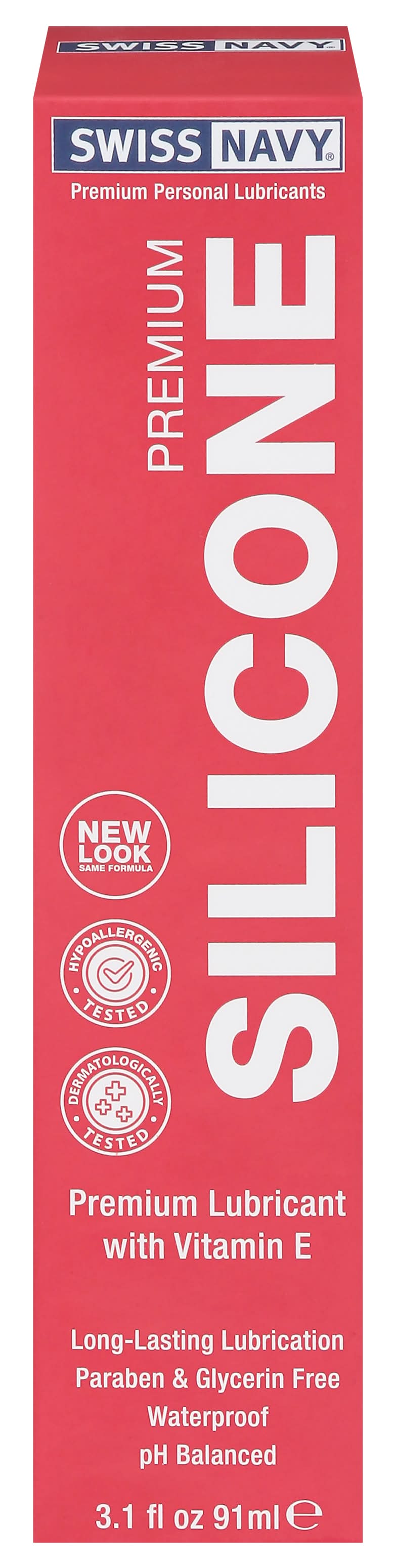 SWISS NAVY Premium Silicone Personal Lubricants With Vitamin E (3.1 fl oz)